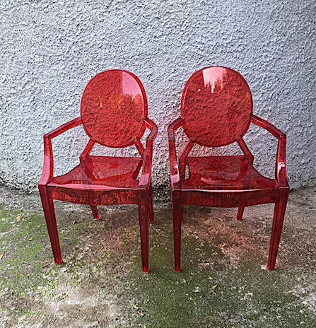 Poltroncine plexiglass