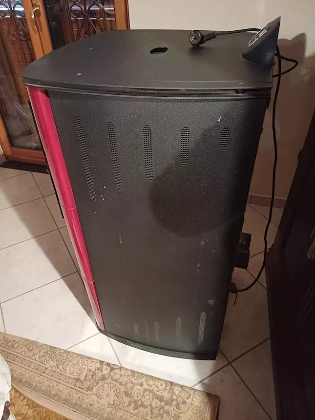 Stufa a pellet, marca Sideros, modello Elly, in buone condizioni - Foto 5