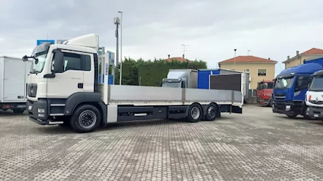 MAN TGS 26.320 6X24 trasporto macchinari