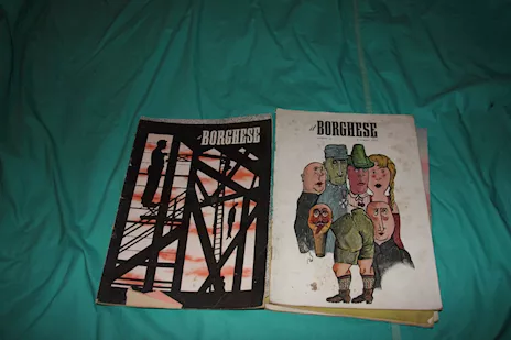 Rivista il borghese - varie copie anni 50 - 60