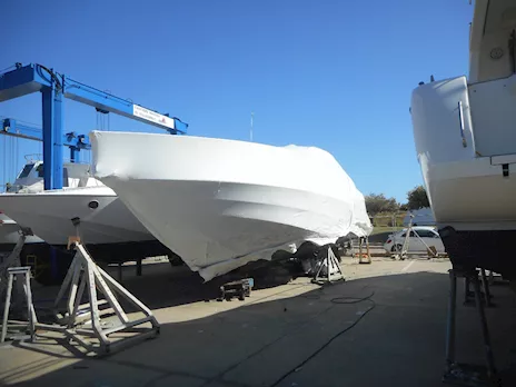 Imbarcazione da diporto modello Pershing 45