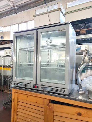 Vetrina frigo bar a 2 ante usata