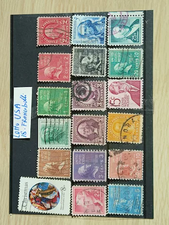 18 francobolli America - Foto 2