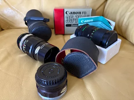 Obiettivo Canon e Petri