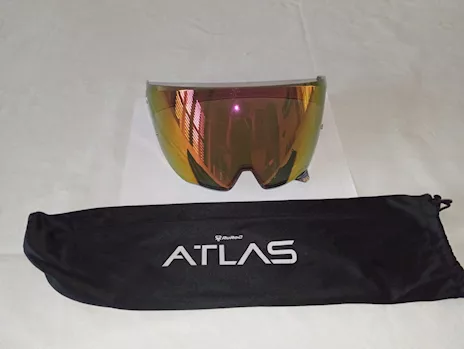 Visiera Ruroc atlas 4.0 red Iridescent