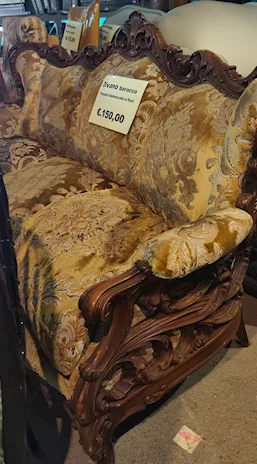 Divano in Stile Barocco - 25258