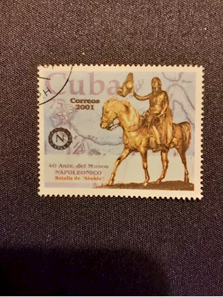 6 Francobolli Napoleone: 3 Cuba 2001 3 Guinea Equatoriale 71 - Foto 2