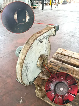 Aspiratore ventilatore Mistral usato, mod. H40 - Foto 3