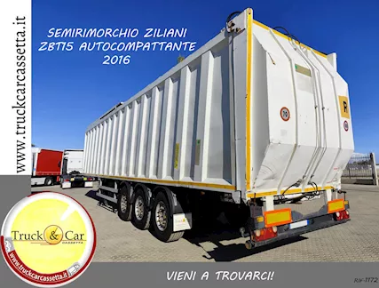Semirimorchio - Autocompattante Ziliani ZBT15