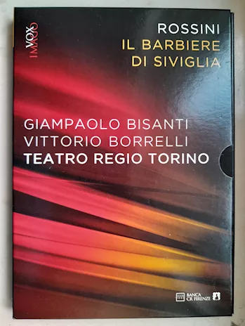 DVD musicale il Barbiere di Siviglia di Rossini Giampaolo Bi