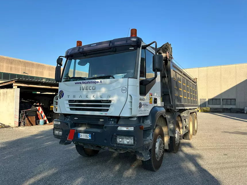 Autocarro ribaltabile Iveco Magirus A410T/Colombo Anno 2005