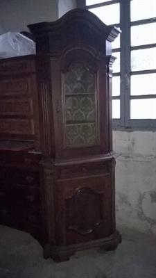 Angoliera anni 30 in noce - Foto 4