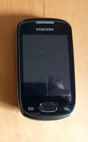 Cellulare Samsung Galaxy Mini GT vintage