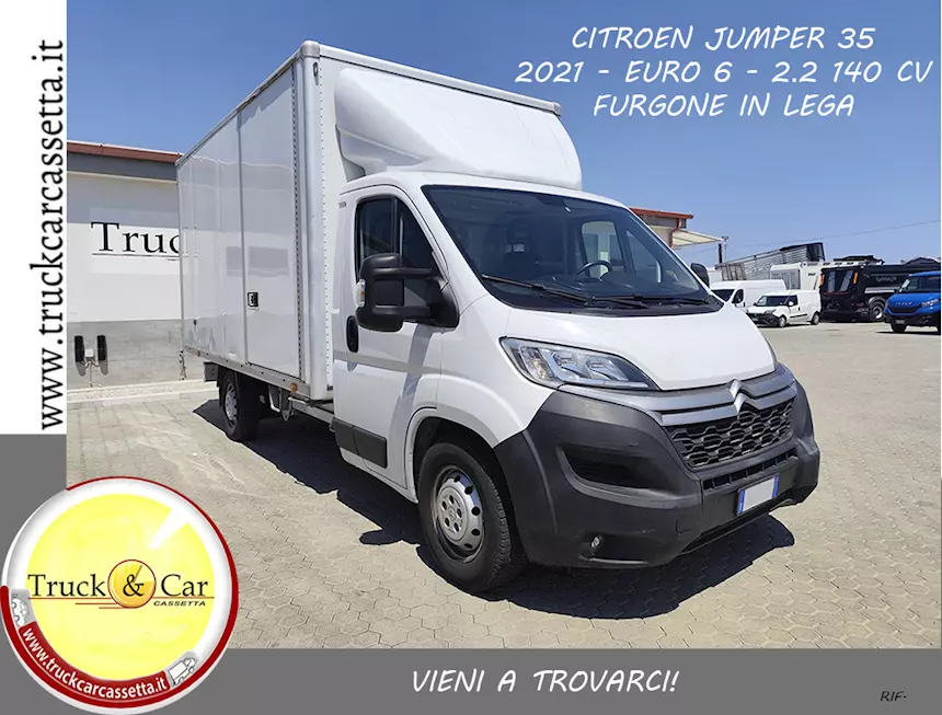 Citroën Jumper 2021 furgone in lega Euro 6 Cassone Fisso, colore esterno
