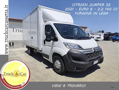 Citroën Jumper 2021 furgone in lega Euro 6