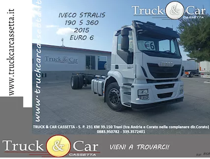 RIF.868 IVECO STRALIS 190 S 360-2015-2 ASSI A TELAIO-EURO 6