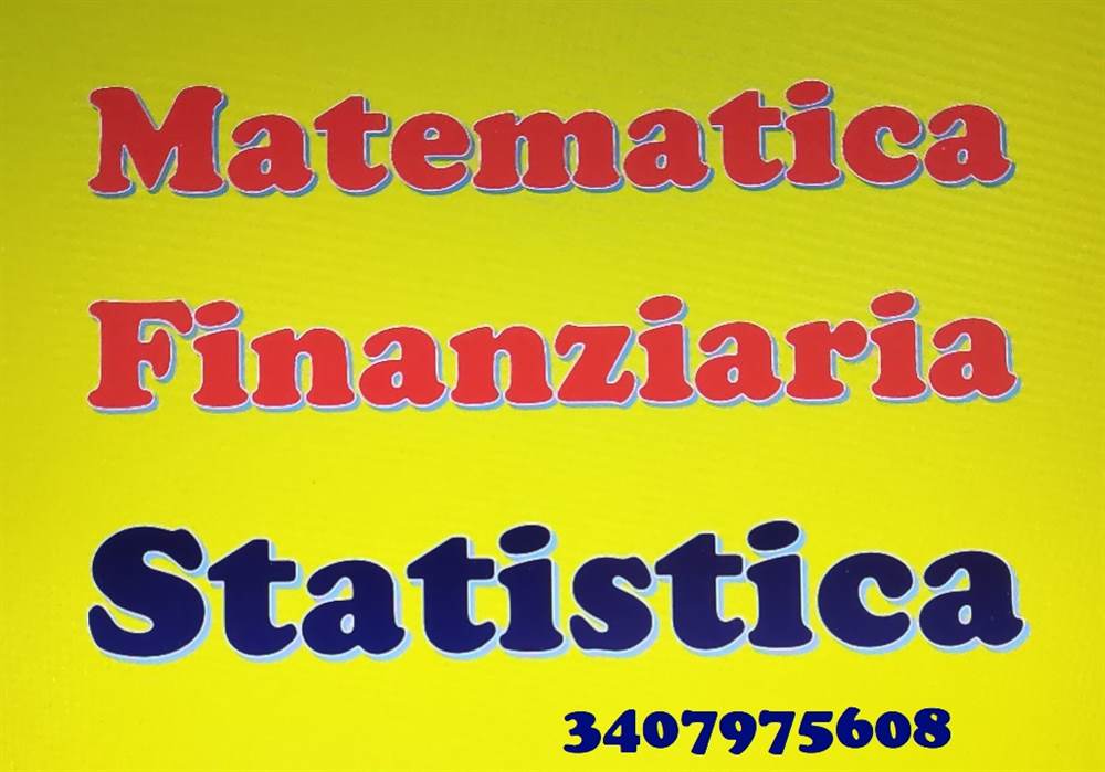 Lezioni di Matematica per l'economia e finanziaria Bari - Foto 1