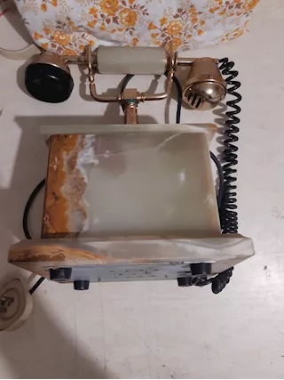 Telefono antico disco