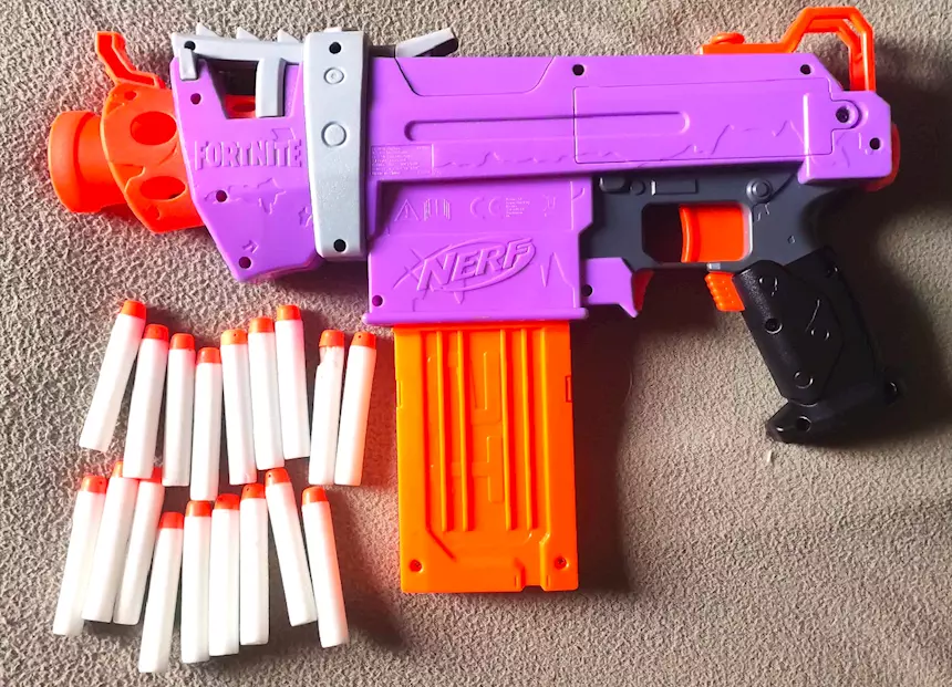 Giocattolo NERF Fortnite, in ottime condizioni