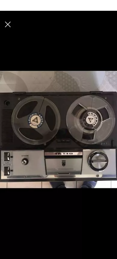 Foto 6Registratore valvole a Bobine grundig TK140 anno 1960 comple, ottime condizioni