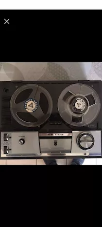 Registratore valvole a Bobine grundig TK140 anno 1960 comple, ottime condizioni - Anteprima 6
