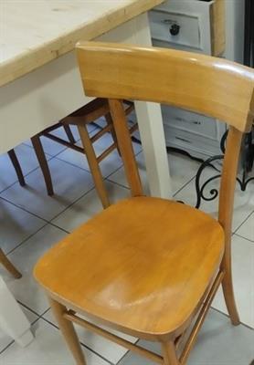 Sedie Vintage Originali Restaurate Cod. 20917, colore naturale - Foto 4