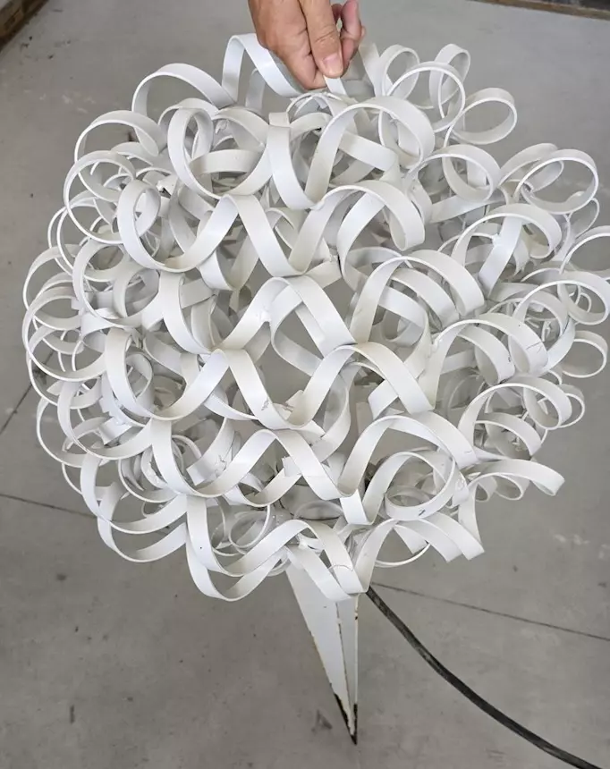 Portalampade da Esterno, colore bianco