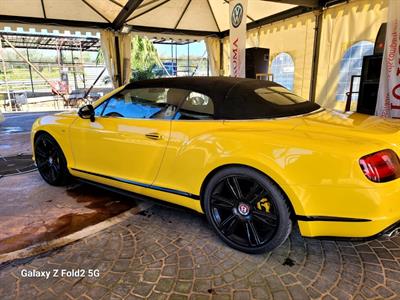 Bentley Continental GTC kw 389 Anno 2015 Km 72000 Cabrio, colore giallo - Foto 2