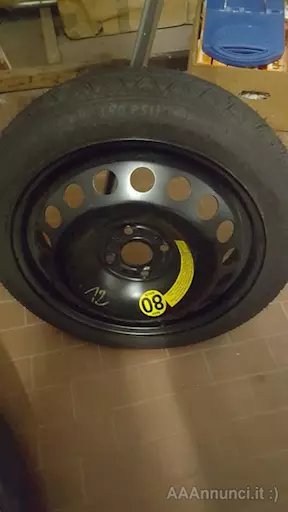 RUOTINO DI SCORTA MAI USATO