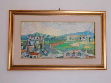 Quadro Olio su Tela di Mario Cosimo Fanuli - Foto 3