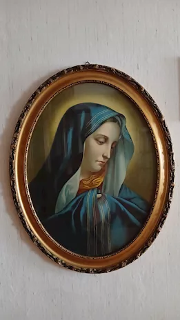 Dipinto di ritratti / 'Madonna del Ditò