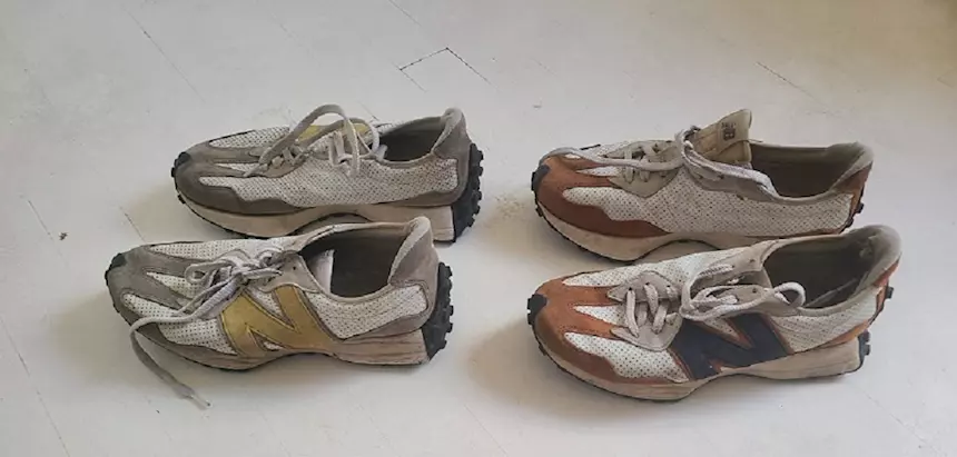 Foto 32 paia di scarpe New Balance 327 - Numero 44.5