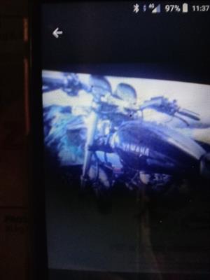 Moto Yamaha custom
