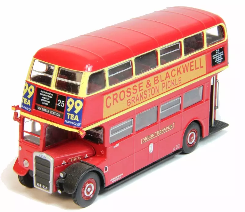 Leyland RTW (1957) - London'S Double - Decker Bus, modello nuovo