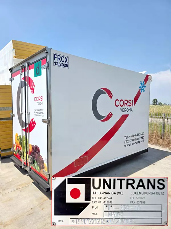Foto 2 Cassone per furgone usato, marca Unitrans mod
