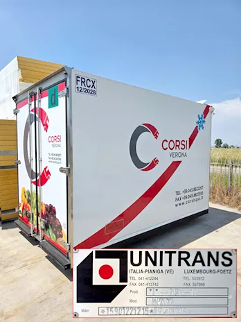 Cassone per furgone usato, marca Unitrans mod - Foto 2