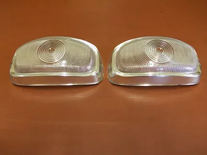 Lenti fanalini anteriori Peugeot 404, marca Altissimo - Foto 2