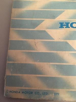 Libretto uso manutenzione Moto Honda CX500, in buone condizioni - Foto 2
