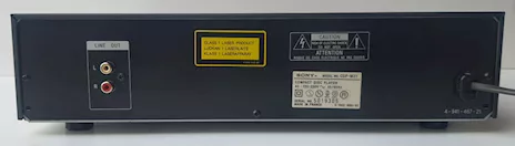 Lettore CD Sony CDP-M21 (1), modello rack, ottimo stato - Foto 5