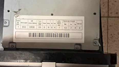 Autoradio Blaupunkt originale per Alfa MiTo - Foto 4