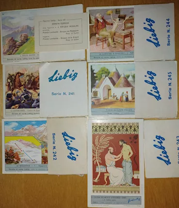 Figurine Liebig anni 50-60