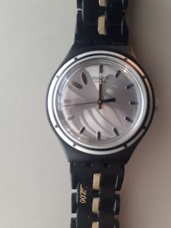 Swatch Irony 007 - 2. Kollektion der James Bond Serie Big, colore nero - Anteprima 4