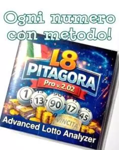 L8 PITAGORA Pro Advanced LOTTO Analyzer