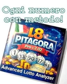 L8 PITAGORA Pro Advanced LOTTO Analyzer - Anteprima 1