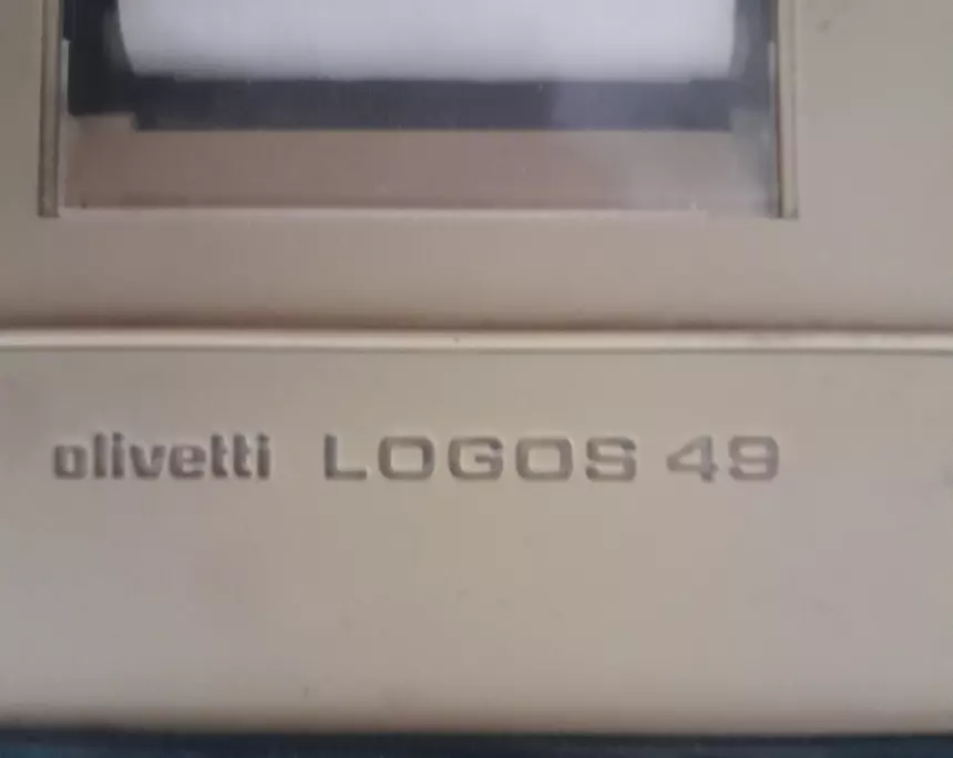 Foto 4Calcolatrice vintage Olivetti Logos 49. È un modello da tavo