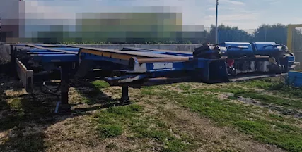 Semirimorchio portacontainer Krone, ottime condizioni - Foto 4