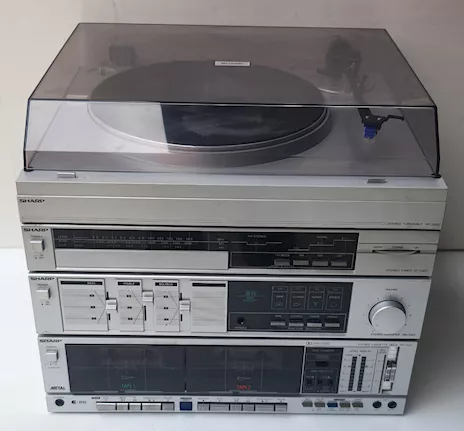 Hi-Fi giradischi Sharp RP SM ST RT (anni 80)