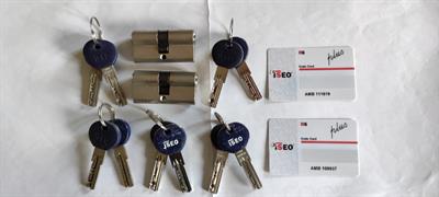 Coppia Cilindri ISEO R6 PLUS