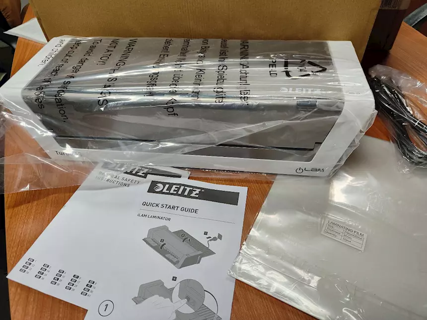 Laminatrice plastificatrice nuova Leitz iLam Touch Turbo A3