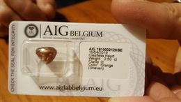 Diamante Arancione da 2.5 Carati